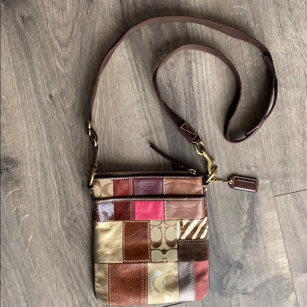 Coach Crossbody Patchwork Purse